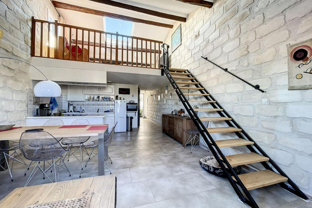 לה-גרו-דו-רואה Maisonnette De Plage Sur Les Toits Appart 1 Chambre 1 Mezzanine Avec Vue מראה חיצוני תמונה