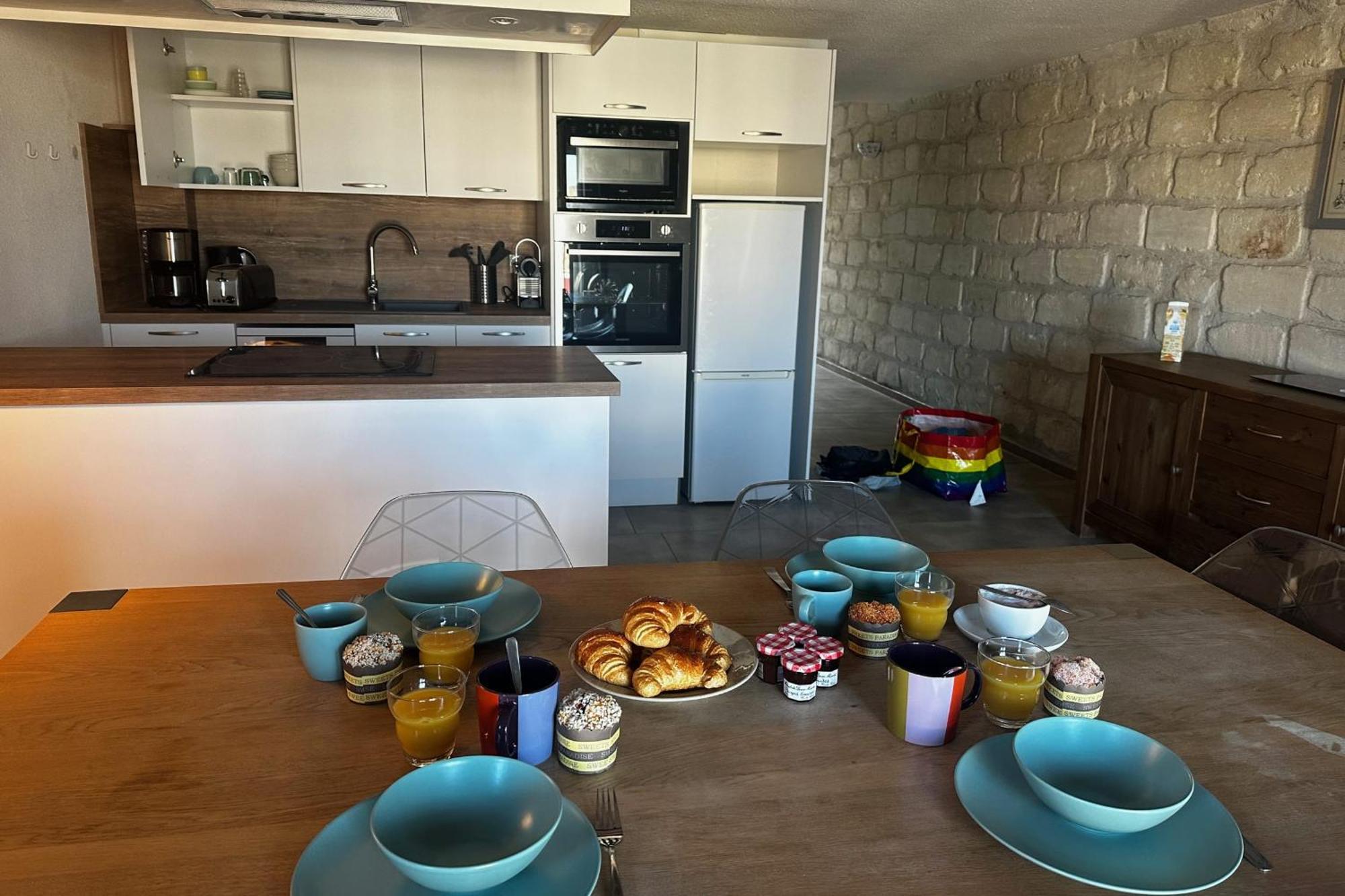 לה-גרו-דו-רואה Maisonnette De Plage Sur Les Toits Appart 1 Chambre 1 Mezzanine Avec Vue מראה חיצוני תמונה